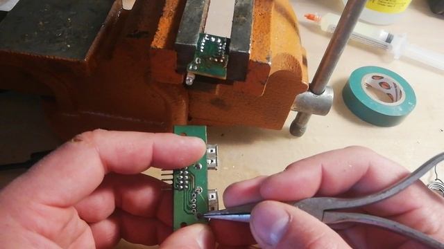 Замена Usb на контроллере передней панели компьютера