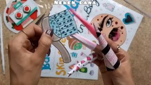 Roblox Makeup baddies Blind bag Paper 💅 ASMR 💖 satisfying opening blind box / Handmade