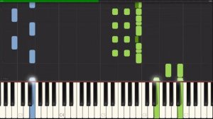 Angry Birds Main Theme (Synthesia) Piano Tutorial With Sheet Music