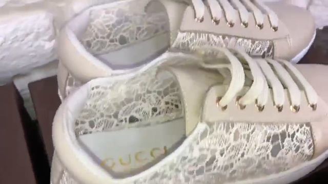 Кружевные женские кеды смотреть онлайн