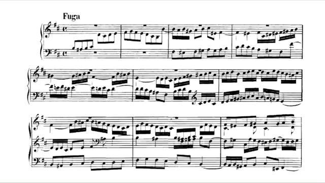 И. С. Бах - Прелюдия и фуга для органа си-минор, BWV 544 Тон Копман