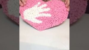 Сердечко из салфеток своими руками на 8 марта!