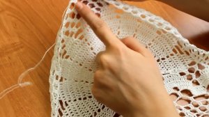 Овальная САЛФЕТКА крючком (5 часть)
