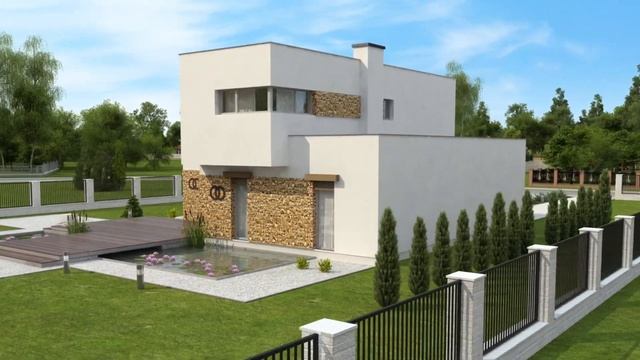 Zx46 minus Уменьшенный вариант двухэтажного проекта Zх46 с гаражом смотреть онлайн