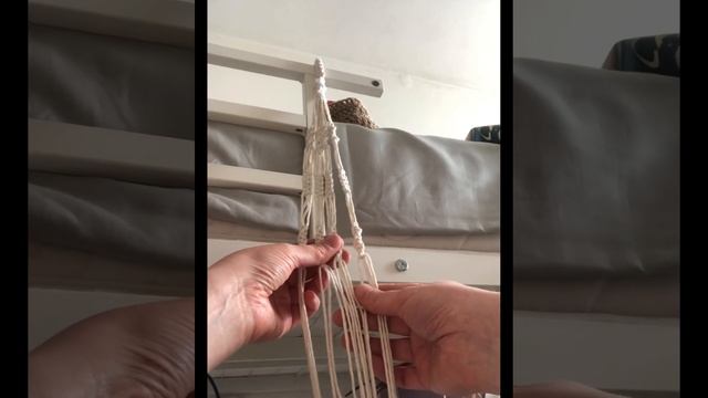 How to weave a plant hanger in two hours