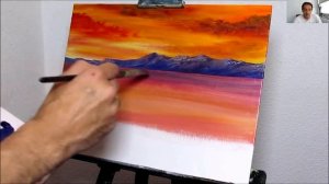 Pintura al Óleo LAGO AL ATARDECER | Pintar con Francis ® [REMAKE]