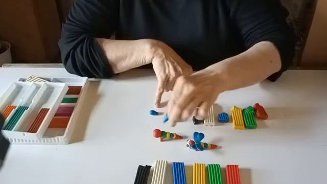 Лепим из пластилина.Стрекоза.