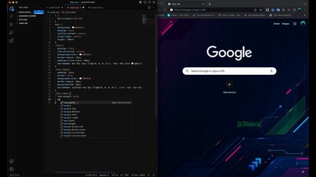 Neumorphism Input Validation Card html css | amanselfcoder