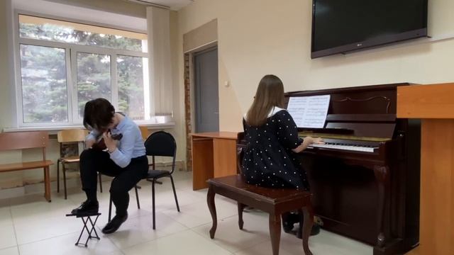 А.Цыганков "Соната для домры и фортепиано" 3 часть "Русская песня" смотреть онлайн