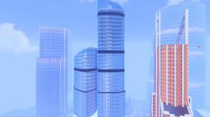 Москва сити в майнкрафте