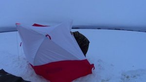 Обзор Палатки МЕДВЕДЬ Куб 4, Тёплые полы, Столики.