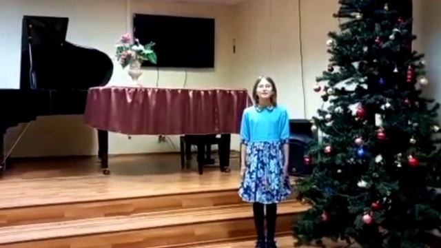 "ВАЛЬС СНЕЖИНОК". Стих. Вас. Федорченко/ Читает Даша Коновалова смотреть онлайн