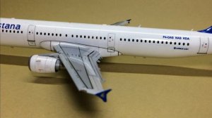 Сборка модели "Airbus A321 - Air Astana", 1/144 (ЗВЕЗДА)