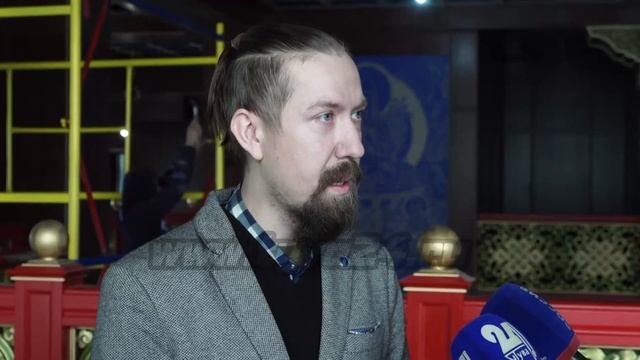 Завершается строительство самого крупного в России буддийского монастыря смотреть онлайн