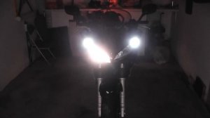 Обзор (Тест) Лампы OSRAM на Yamaha FZ6.