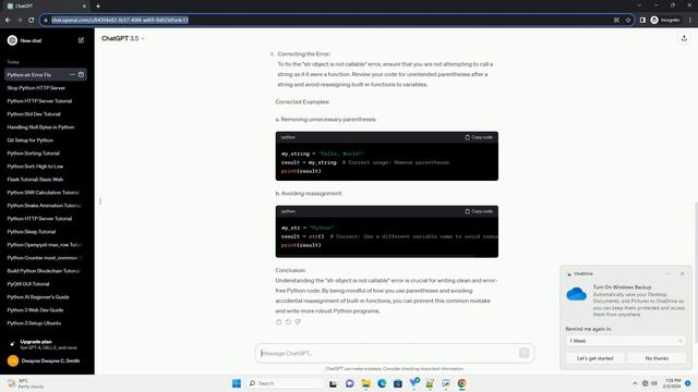 python str object is not callable