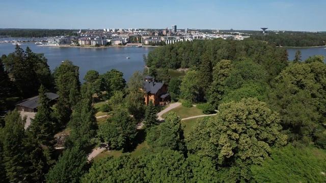 LAAJASALO ? TULLISAARI DRONE - AINO ACKTEN HUVILA - Finnish Opera Singer - Helsinki Islands to Visi смотреть онлайн