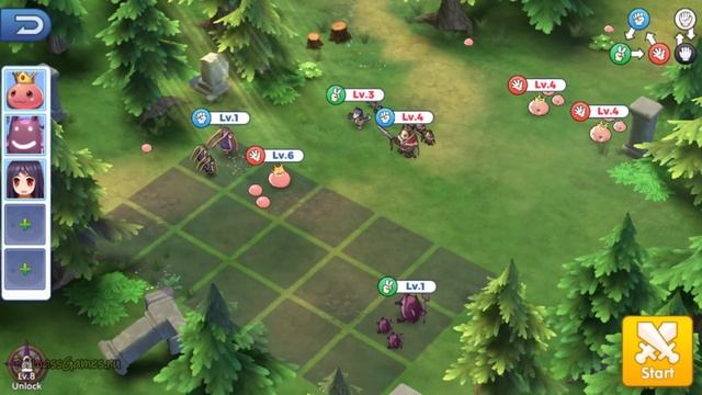 Ragnarok Tactics (Global) Gameplay Android смотреть онлайн
