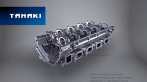 Головки блока цилиндров TANAKI для двигателей ЗМЗ