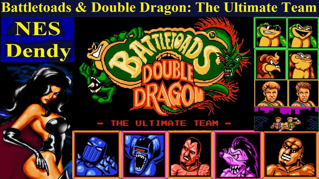 Battletoads & Double Dragon The Ultimate Team 1 уровень. 