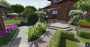 Ландшафтный проект участка 15 соток. Брест. Беларусь. Май 2019.