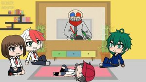 MHA Reacts to Error!Sans Vs Fatal!Error (AU Battle)