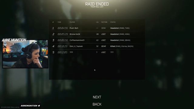 04 04 2021 (Morning) // [VOD] Escape From Tarkov | AnneMunition смотреть онлайн