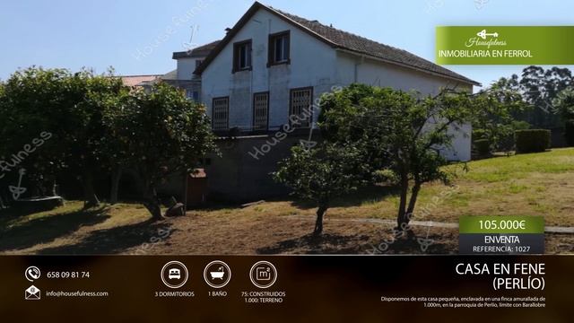 Casa en Fene (Perlío) - Inmobiliaria en Ferrol - Housefulness смотреть онлайн