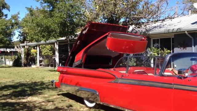 59 Ford Fairlane 500 Galaxie Skyliner Retractable смотреть онлайн