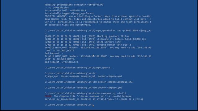 Jak uruchomić aplikację w Django używając Docker Compose? - Kurs Dockera odcinek 18 смотреть онлайн
