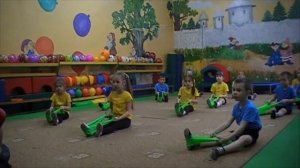 Игровой стретчинг (с резинками) с детьми дошкольного возраста