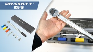 Распаковка динамометрического ключа 1/2" 28-210 НМ с комплектом ударных головок DSS-19 | HASKYY