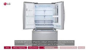 [LG Refrigerators] Resolving An FF Error Code On A Refrigerator