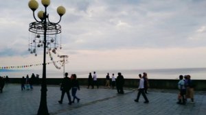 Алушта сегодня вечером 1 июня 2023, Центральная набережная