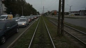 Трамвай Tatra B3DM КВР Барнаул-1181. Покатушки по Барнаулу+обзор.