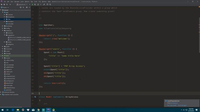 PHP ArrayAccess, Magic Methods