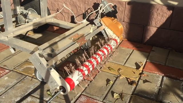 3D печать ABS пластиком цилиндрической щетки смотреть онлайн