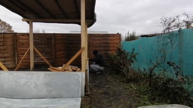 #28 Дача/Построил железные стены/Дача в Германии/Второй участок#стройка/Ich habe Eissenwände gebaut смотреть онлайн