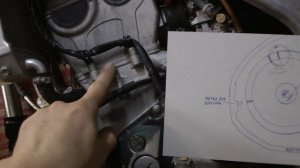 Метки грм  Kawasaki KX250F 2008