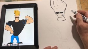 You Can Draw Johnny Bravo in 3 Minutes!