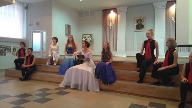 "Чёрная речка" кабаре-бэнда Серебряная свадьба. В исполнении сестёр Антиповых. смотреть онлайн