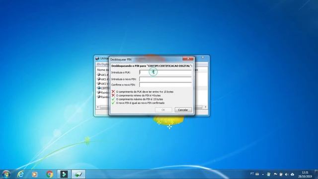 Desbloqueando o Certificado Digital смотреть онлайн