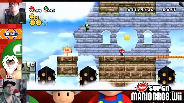 New Super Mario Bros Wii - Parte #3 (Mundos 7 y 8) Ft. Chellito смотреть онлайн
