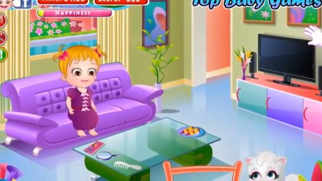 Чаепитие малышки Хейзел - игра для девочек смотреть онлайн