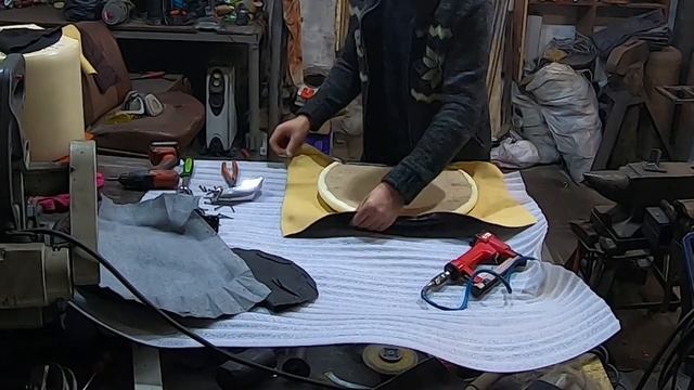 Перетяжка мебели. Своими руками. смотреть онлайн