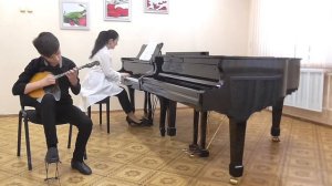 Г. Гендель "Ларгетто", В. Польдяев "Деревенская свадьба" обр. нем.нар. песни.