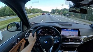 2021 BMW X5 45e - POV Test Drive | 0-60