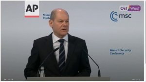 Выступление Олафа Шольца на Мюнхенской конференции по безопасности - русский перевод