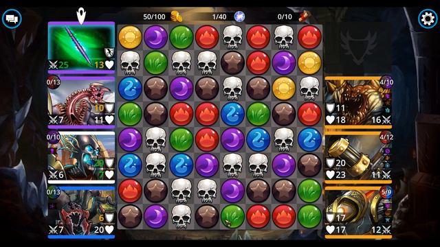 Gems of War. Часть 10. Приключение королевства: Казиел и Классовое приключение: Жрец рун смотреть онлайн