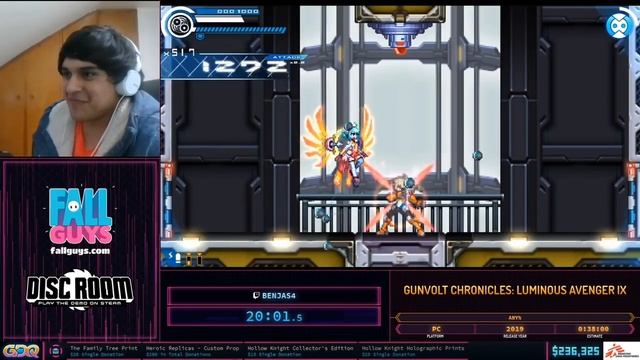 Gunvolt Chronicles: Luminous Avenger iX by Benja in 34:17 - Summer Games Done Quick 2020 Online смотреть онлайн